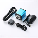 Full HD 1080P 60FPS Sony Sensor IMX290 Industrial Electronic Video Measuring Microscope Camera Auto Focus HDMI Magnifier