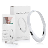Microcurrent Facial Lifting Device LED Photon Red Blue Light Therapy Face Massager Vibration Slimming Chin V-Line Up Lift Belt