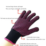 1Pair Hair Straightener Perm Curling Hairdressing Heat Resistant Finger Glove Hair Care Styling Tools Thermal Styling Accessorie
