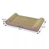 Cat Scratch Board Lounge Nail Scraper Scratch Pad Pet Sofa Bed Cat Beds Corrugated Cardboard Toy For Cat Scratcher WIth Catnip