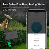 Smart BT Watering Timer Hose Faucet Sprinkler Timer with Rain Delay APP Remote Control Programmed Garden Irrigation Controller