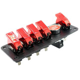 Replacement 6Gang  Start Push Button Switch ＆  Ignition Toggle 12V