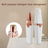 Protable Mini Electric Eyebrow Trimmer Lip Face Hair Razor Epilator Pen USB Rechargable Hair Remover Eyebrow Shaver