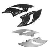 Motorcycle Front Driver Stretche Foot Rests Pedals Floorboards For Harley Touring FL FLD 1986-15