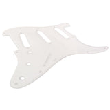 1Ply Guitar Accessory Pickguard PVC Clear Transparent for ST Electric Guitar