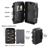 New 12MP 1080P Trail Hunting Camera Wildcamera Wild Surveillance 2''TFT Night Vision Wildlife Scouting Cameras Photo Traps Track