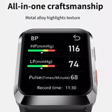 S6T Medical Grade Smart Watch Men and Women Air Pump + Airbag Sphygmomanometer Body Temperature Heart Rate Elderly Health Watchs
