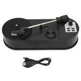 Portable Turntable to MP3 Converter WAV MP3 Conversion Format 33/45 PRM Vinyl Turntable Record Player USB 2.0 for Music Lovers