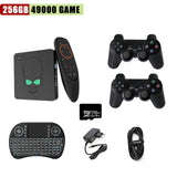 Kinhank™ Retro Super Console X King Amlogic S922X Android TV Box Emuelec 3 In 1 Videa Game Console For PS1/PSP/N64 Wifi 6 Player