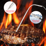 Pro Digital Folding Probe Food Thermometer Water Meat Bakery Temperature Measuring Device Kitchen Cooking Tools