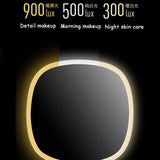 Travel Makeup Compact Mirror With Led Lighted Portable Pocket Simple Mini Mirrors For Hand Cute Small Make Up Handheld Mirror