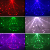ALIEN Remote DMX Laser Projector Strobe Magic Ball UV 4IN1 Stage Lighting Effect DJ Disco Party Holiday Dance Wedding Black Lamp
