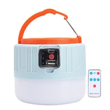 LED Solar Camping Lantern Rechargeable Mini Rechargeable Tent Light for Emergency Outdoor Power Outage Hiking