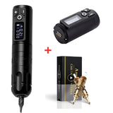 Ambition Soldier Wireless Tattoo Pen Machine Battery with Portable Power Brushless Motor With 1001RL Cartridge Needle Kit
