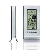 Indoor Weather Thermometer Station Daily Clock Snooze Forecast