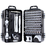 115 In 1 Screwdriver Set Screw Driver Bit Set Multifunctional Precision Mobile Phone Glasses Watch Disassembly Repairer Tool