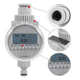 Garden Watering Timer Solar Water Timer Automatic Watering Irrigation Controller System Garden Irrigation Timer with LCD Digital
