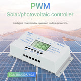 PWM 12/24V 30A Solar Charge And Discharge Controller T30 Light Time Control