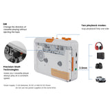 Ezcap218SP USB Cassette Converter Cassette Tape-to-MP3 Converter Recorder via PC Cassette Tape Player with Earphone
