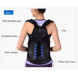 High Effect Pulley Posture Correction Humpback Therapy Lumbar Spine Support Brace Waist Stiff Pain Relief Spine Rachitis Care