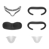5in1 Face Cover Pad Lens Cover Facial Interface Bracket Anti-Leakage Nose Pad Set for oculus Quest 2 VR Accessories