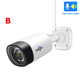 Hiseeu 1536P Wireless IP Camera 3.6mm Lens Waterproof Security WiFi Camera for Hiseeu Wireless CCTV System Kits IP Pro APP View