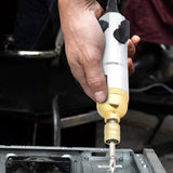 Pneumatic Screwdriver, 1/4 Inch Air Screwdriver Straight Hand Industrial Reversible Screw Driver For Fastening And Dis-Assembly