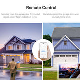 WiFi Smart Garage Door Smart Life APP Remote Control Open Close Monitor Compatible With Alexa Echo No Hub Require