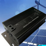 1000W LED Wind Alternative Energy Generators 12/24/48V 25A Wind Turbine Generator Controller Battery Charging Regulator Black