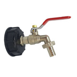 IBC Tank Adapter Garden Durable 1/2'' 3/4'' Replacement Drain S60X6 Coarse Thread Home Tap Parts Valve Fitting Water Connector
