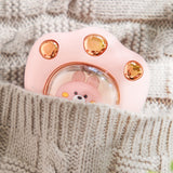 For Xiaomi Mini Cute Cat Claw Shaped Hand Warmer USB Rechargeable Electric Hands Heater for Winter Outdoor Traveling Hiking Use