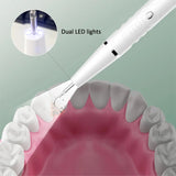Household Dental Calculus Remover Electric Tartar Remover Tartar Ultrasonic Whitening USB Rechargeable Tooth Cleaner Portable