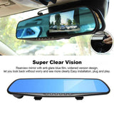 Car DVR Dash Camera 170 Degree Wide Angle Lens Video Recorder Rearview Mirror Dash Cam Front Cam Driving Recorder 1080 HD