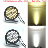 Led par lights 54x3W DJ Par LED RGBW Wash Disco Light 54x4W RGB 3in1 Windmill Color uv light DMX Controller effect light