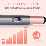 Ceramic Hair Curler Straightener 2 IN 1 Heating Curling Iron 13 Temperature Intelligent Hair Iron Curlers Wave Hair Style Tools