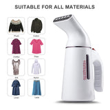 Handheld Steamer For Clothes - Portable Steam Iron For Clothes With Insulation Glove - 150Ml And Fast Heat-Up Fabric Steamer For