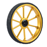 Folding Bike Easy Wheel for Brompton/Birdy Aluminum Alloy CNC Easywheel Ultralight Sealed Bearing Push Wheels