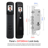 Hawatta Face Recognition Door Lock Fingerprint Password Smart Electric Digital Lock Security Safe Smart Home Palm print Unlock
