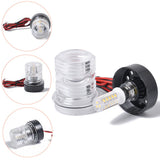 Marine Boat Yacht White Light Navigation Anchor Light Waterproof 33LED All Round Boat Light 4500K 12V 360°Around Light