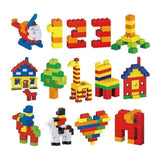 300/500/1000 Pieces DIY model Assembly Building Blocks Sets Creative Bricks Kids Educational Toys Children's Toys Blocks Gift