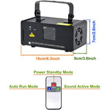 Professional DMRGB400 LED Indoor Stage Lights RGB Laser Scanner Beam Effect Stage Light Sound Activated Laser Projector Lighting