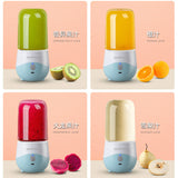 Wireless juicer household small charging mini juicer cup electric frying juicer portable juicer usb  smoothie  orange juicer