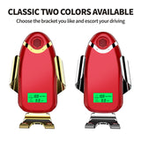 2 in 1  Non-Contact Alcohol Breath Tester with Digital Display Screen USB Rechargeable with 15W Qi Fast Phone Wireless Charger