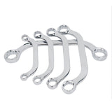 5 Piece Double Ended Ring Metric Wrench Set S-type or Half Moon Spanner