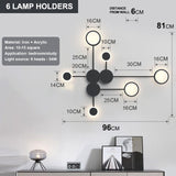 Nordic modern wall lamp Led minimalist wall lamp, living room bedroom, staircase lamp, home decoration bedside wall lamp install