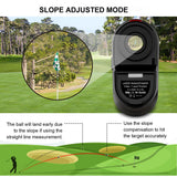 LCD Laser Rangefinder Meter Outdoor Golfs Telescopes Digital Monocular Range-Finder Angle Speed Height Measuring Tool