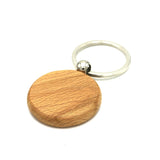 100 Pcs Keychain Diy Wooden Keychain Key Gift Mixed &amp; 20Pcs Blank Round Wooden Keychain Key Tag Gift