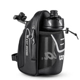 WEST BIKING 1.5L Large Bicycle Saddle Bag Portable Waterproof MTB Tail Pannier Bike Riding Rear Saddle Bag Water Bottle Holder