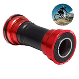 Bicycle Bearing Bottom Bracket Screw Type 86/92mm Bicycle Axle MTB Road Bicycle Aluminum Alloy Waterproof Crankset Axle Parts