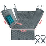 Dog Car Seat Cover Pet Car Mat Pet Hammock Waterproof Pet Transport Cushion Rear Seat Cushion Travel Protector Pet Supplies